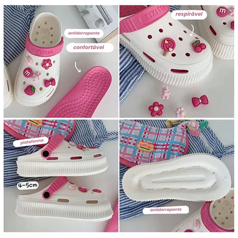 Crocs Classic, Sandália confortável para passar horas em pé sem sentir dores, feito com material super resistentes, essa sandalia é perfeita para quem busca conforto