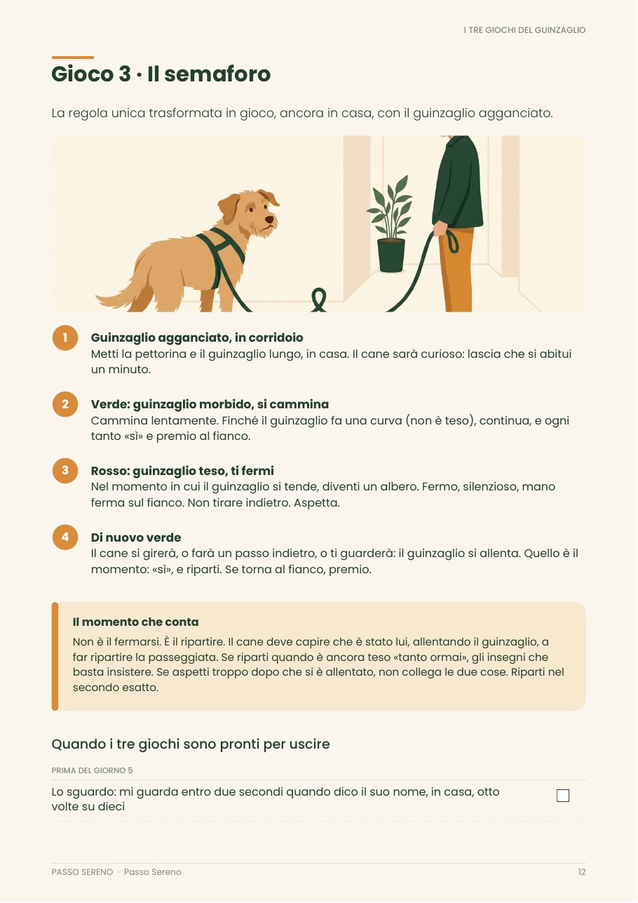 Il gioco 3 · Il semaforo